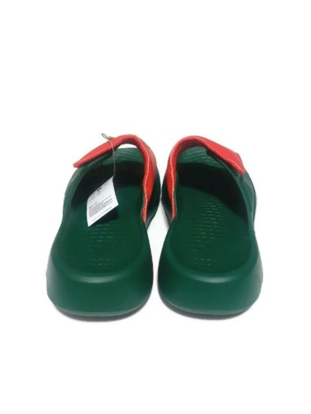 Miami Hurricanes adidas Lightblaze Slide Mens Size 7 Womens Size 8 Sandals Green